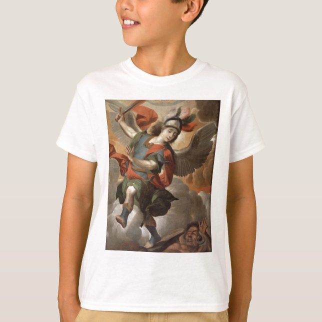 St Michael the Archangel T-Shirt (Front)