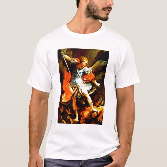 St Michael the Archangel T-Shirt (Front)