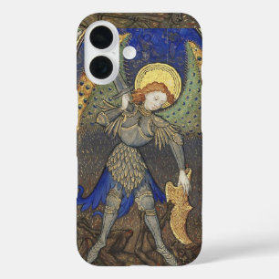 St. Michael the Archangel with Devil iPhone 16 Case