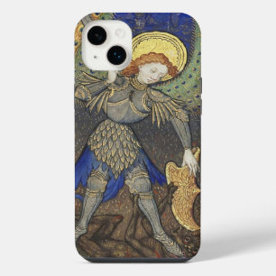 St. Michael the Archangel with Devil iPhone Case