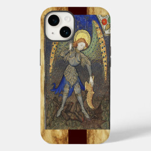 St. Michael the Archangel with Devil iPhone Case