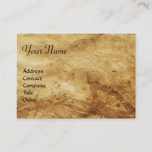 St. Michael Vanquishing Devil as Mediaeval Knight Business Card (Front)