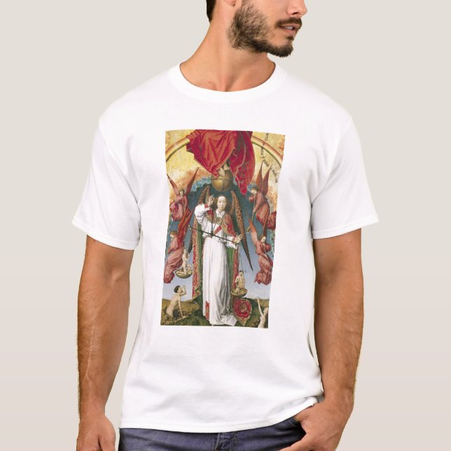 St. Michael Weighing the Souls T-Shirt (Front)
