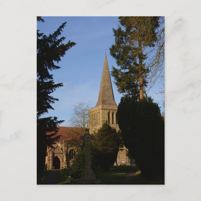 St Michaels Church Stoke Prior Postcard (Front)