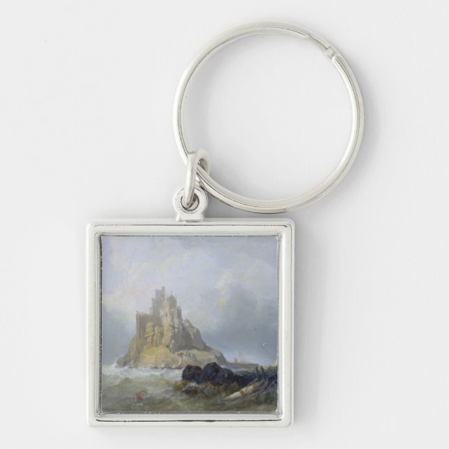St. Michael's Mount, Cornwall Key Ring (Front)