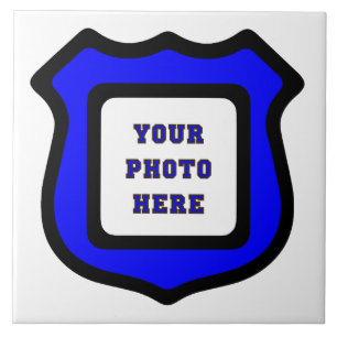 St. Michael's Shield (Style 4) Ceramic Tile