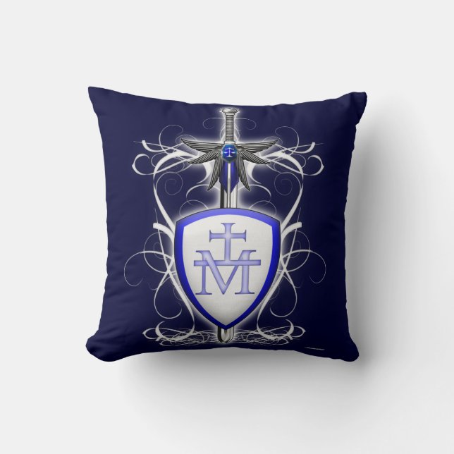 St. Michael's Sword Cushion (Front)