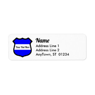 St. Michael'sShield (Style 2) Return Address Label