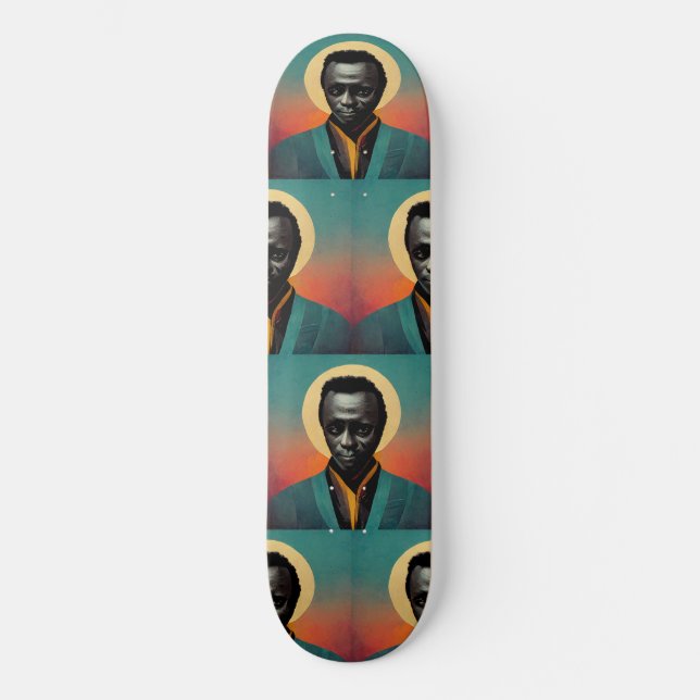 St. Miles Davis Skateboard (Front)