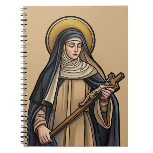 St. Monica Catholic Saint Notebook