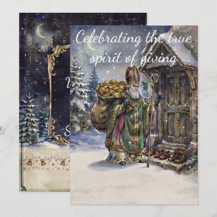 St. Nicholas Day  Holiday Card