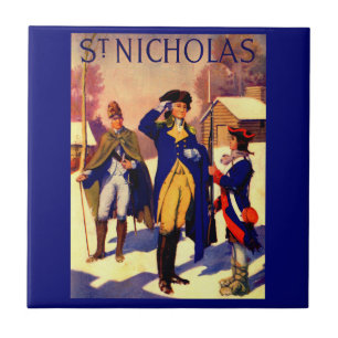 St. Nicholas February 1929 George Washington cover Ceramic Tile