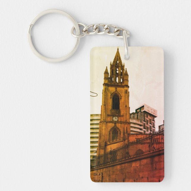 St Nicholas, from the street Key Ring (Front)