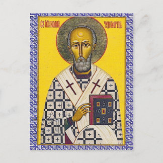 St. Nicholas icon Postcard