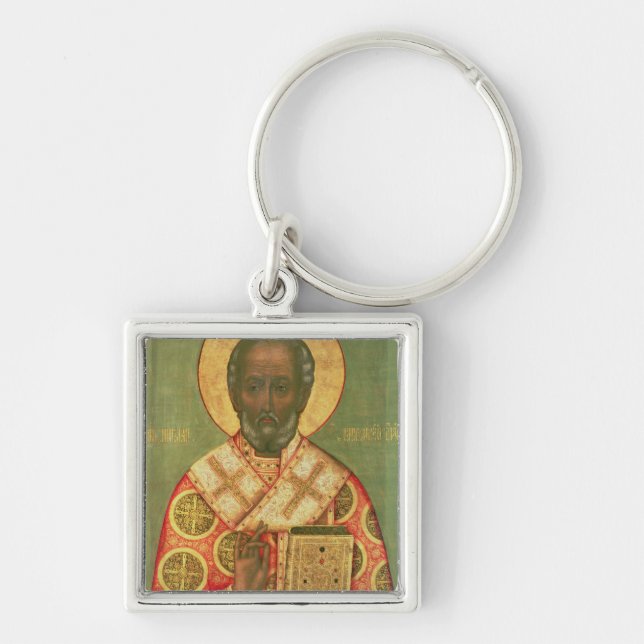 St. Nicholas, Moscow School Key Ring (Front)