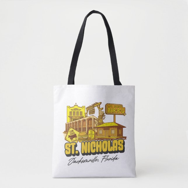 St. Nicholas Neighbourhood Tote Bag (Front)