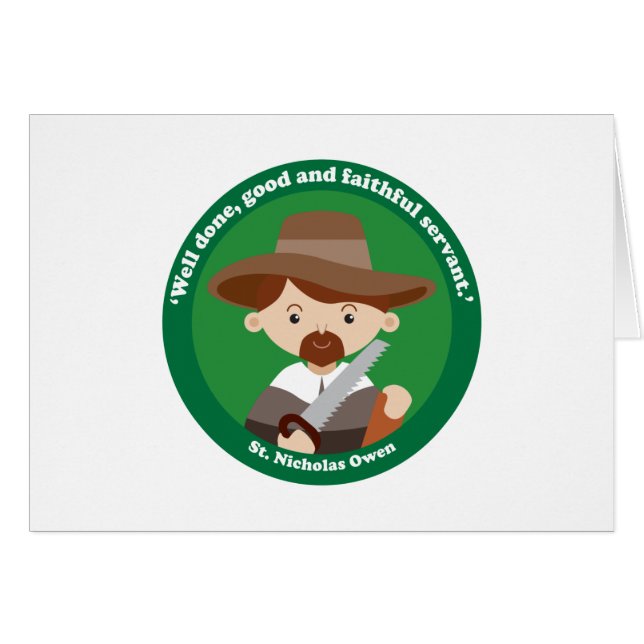 St. Nicholas Owen (Front Horizontal)