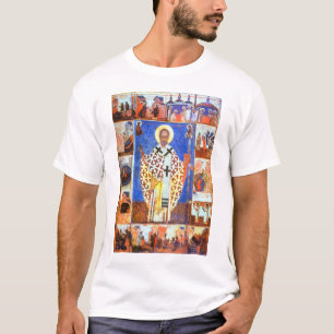 St Nicholas with Scenes from his Life2 T-Shirt