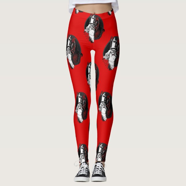 st nick krampus leggings (Front)