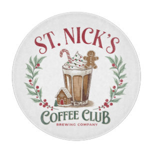 St Nicks Coffee Club Cutting Board