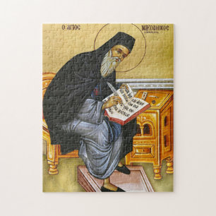 St. Nicodemus the Hagiorite Orthodox Icon Jigsaw Puzzle