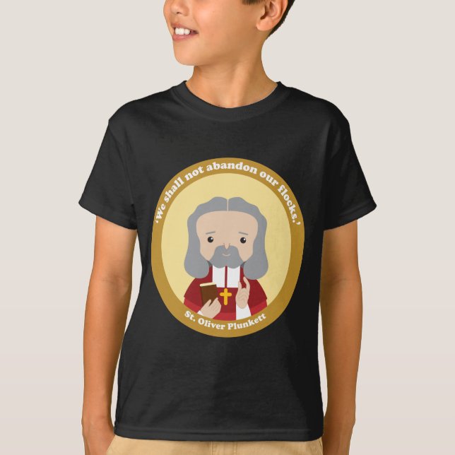 St. Oliver Plunkett T-Shirt (Front)