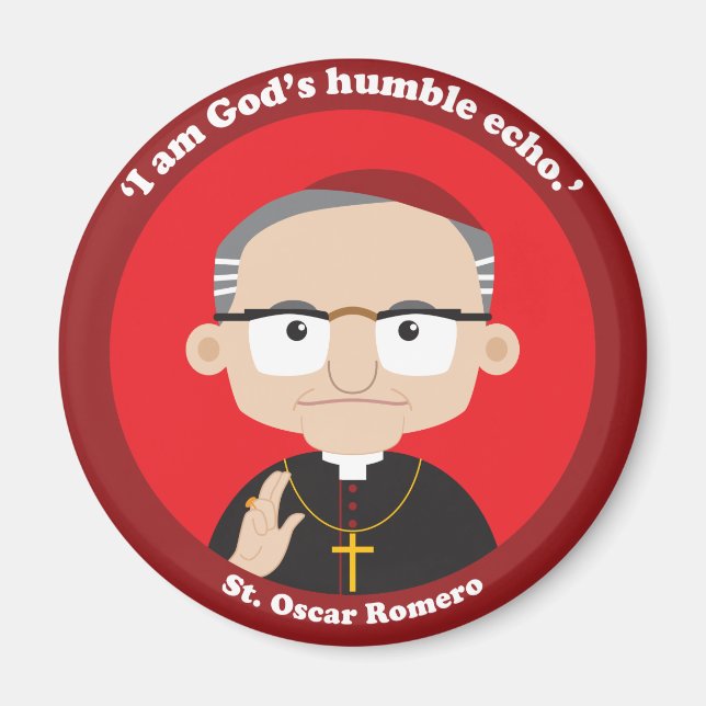 St. Oscar Romero Magnet (Front)
