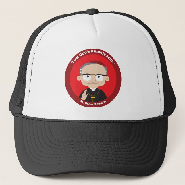 St. Oscar Romero Trucker Hat (Front)