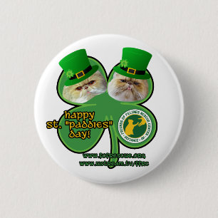st. paddies day button - design 2