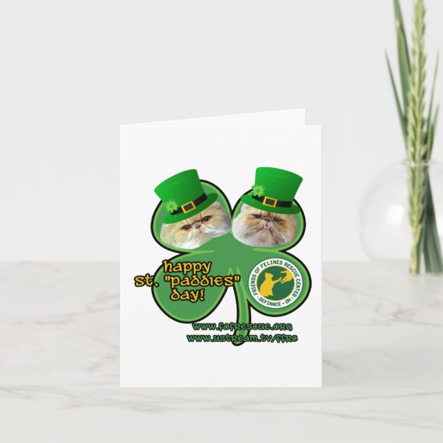 st. paddies day - note cards (Front)