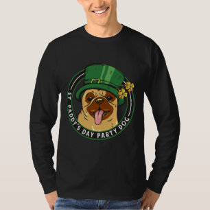 St Paddy S Day St Patrick S Day Pug Frenchie T-Shirt