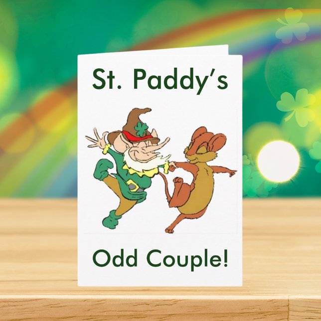 St. Paddy’s Odd Couple Card (St. Paddy’s Odd Couple Card)