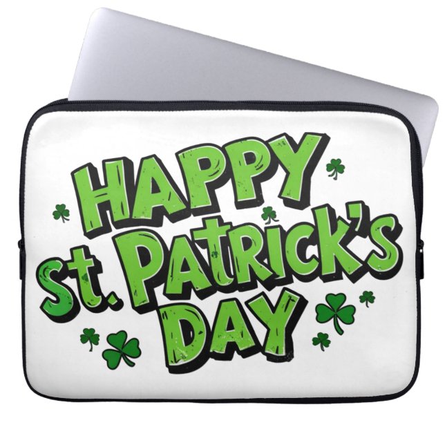 St. Paddy's Day, Patrick´s day  Laptop Sleeve (Front)
