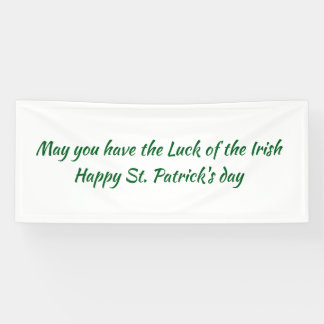 St paddys day sign
