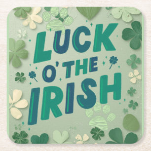 St Paddy's day Square Paper Coaster