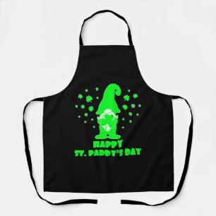 St Paddy's Day St Patricks Day Gnome Irish Apron