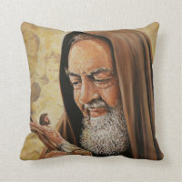 St. Padre Pio Pillow -WONDERFUL GIFT!