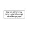 St. Padre Pio Quote about Worry