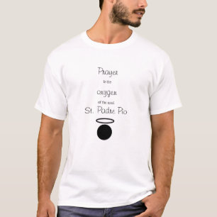 St. Padre Pio Quote Men's T-Shirt
