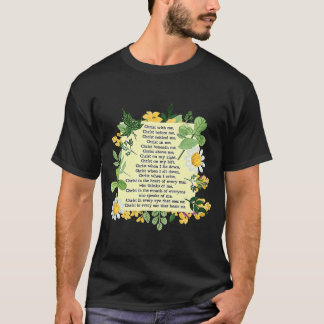 St Patrick Breastplate Prayer Patrick's Day Cathol T-Shirt
