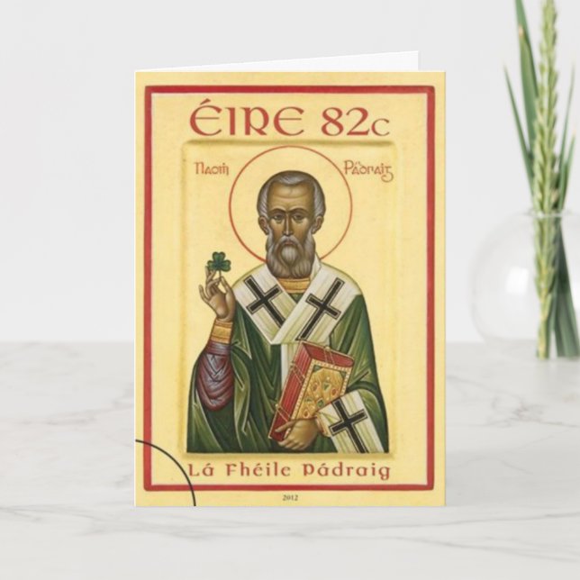 St. Patrick Card (Front)