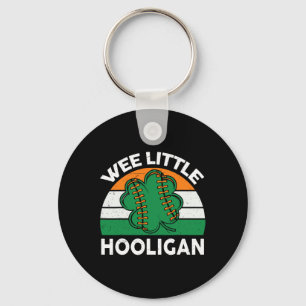 St Patrick Day Bysebyll Wee Little Hooligan By Key Ring