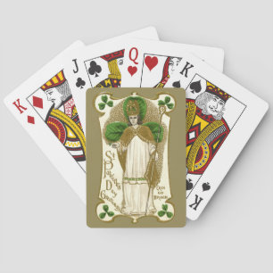 St. Patrick Day Irish Religious Catholic Playing Cards