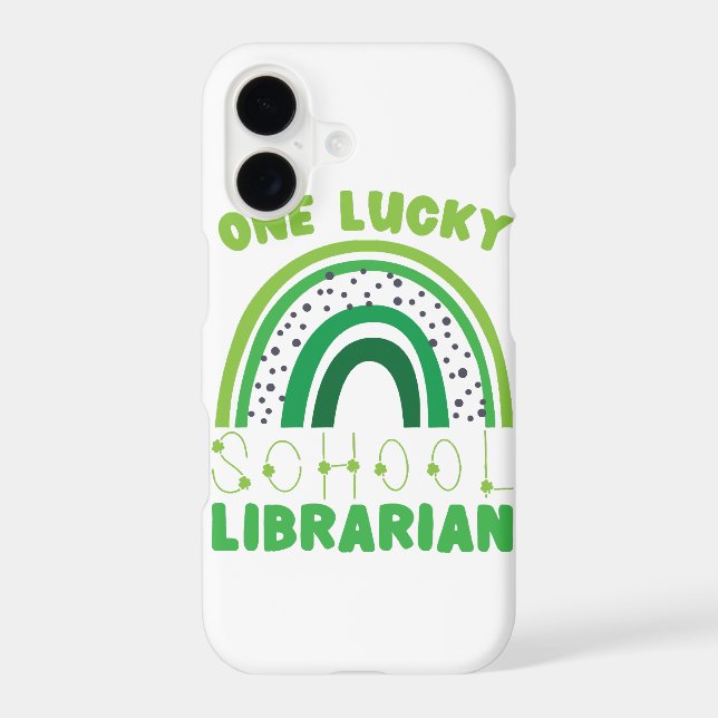 St. Patrick Day Lucky Librarian (Back)