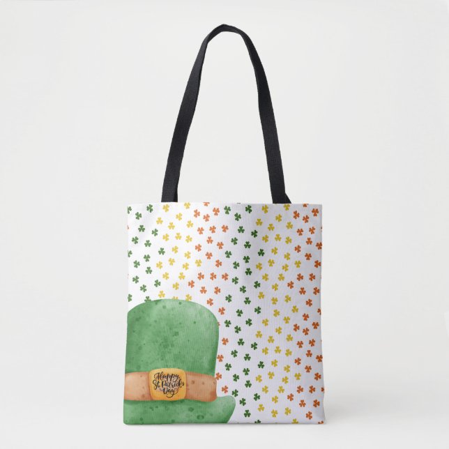 St Patrick Day Tote  Bag (Front)