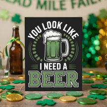 St Patrick Days Pub Beer Humour