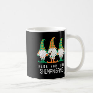 St Patrick Gnome Irish Day Shenanigan Leprechaun S Coffee Mug