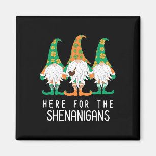 St Patrick Gnome Irish Day Shenanigan Leprechaun S Magnet