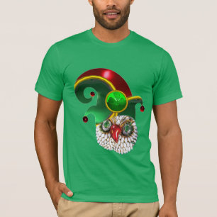 ST PATRICK JEWEL OWL AND  ELF HAT WITH SHAMROCK T-Shirt