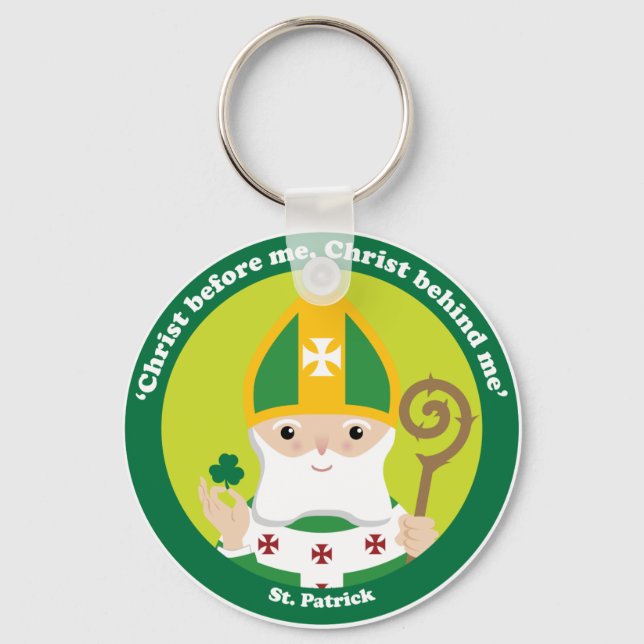 St. Patrick Key Ring (Front)